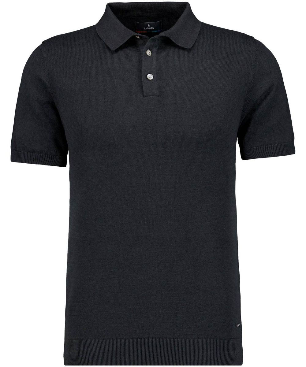 Klassisch geschnittenes Strick-Poloshirt