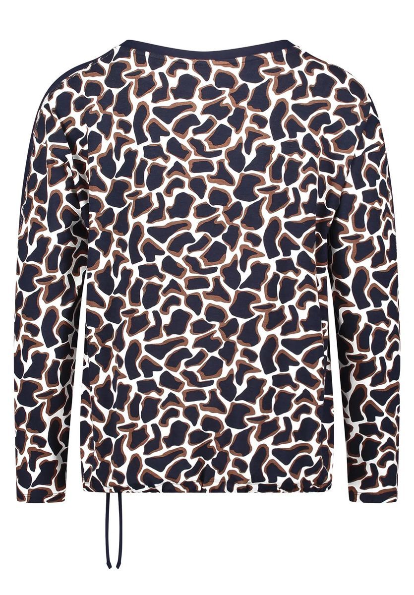 Langarmshirt mit Animal-Print