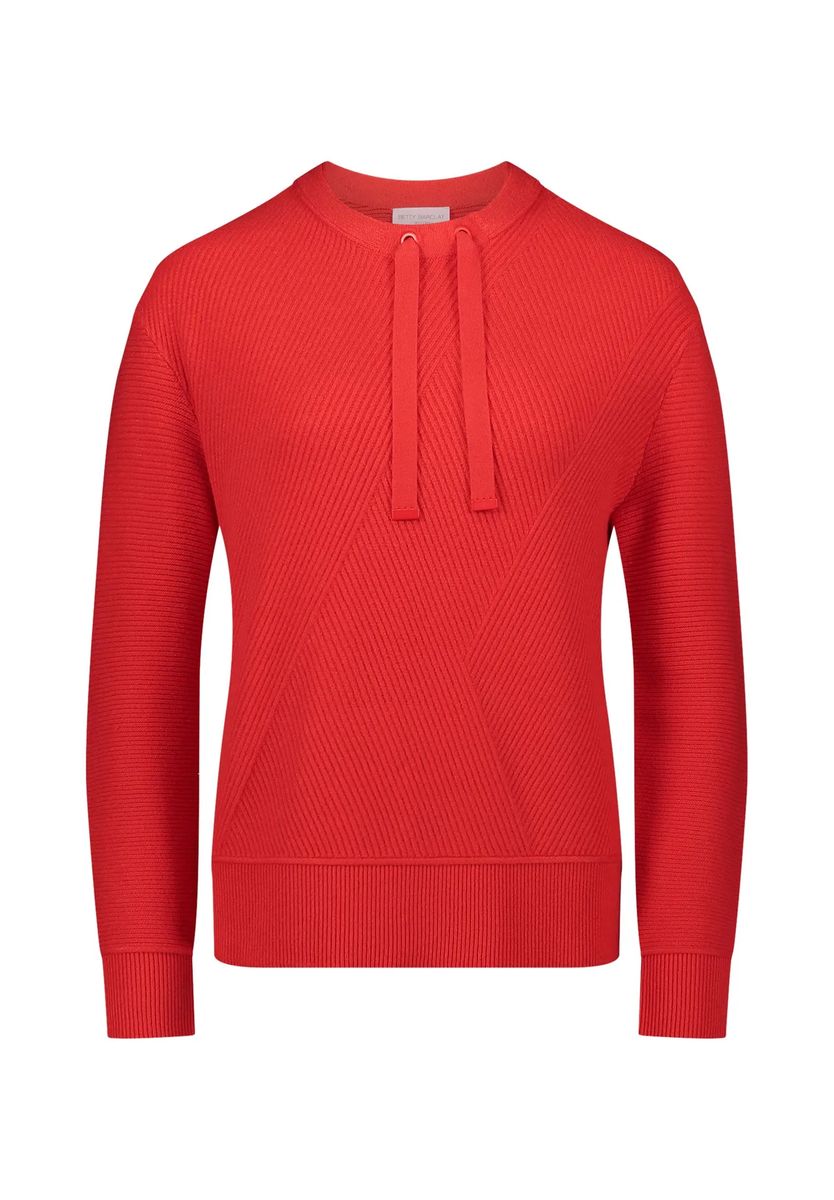 BETTY BARCLAY Pullover, Tunnelzug, für Damen, rot, 36
