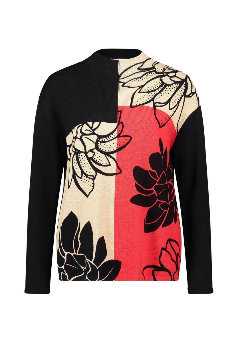 BETTY BARCLAY Pullover, Stehkragen, für Damen, schwarz, 36