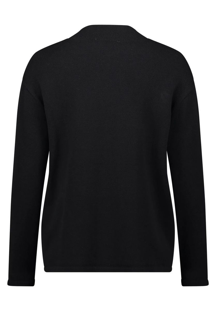 BETTY BARCLAY Pullover, Stehkragen, für Damen, schwarz, 36