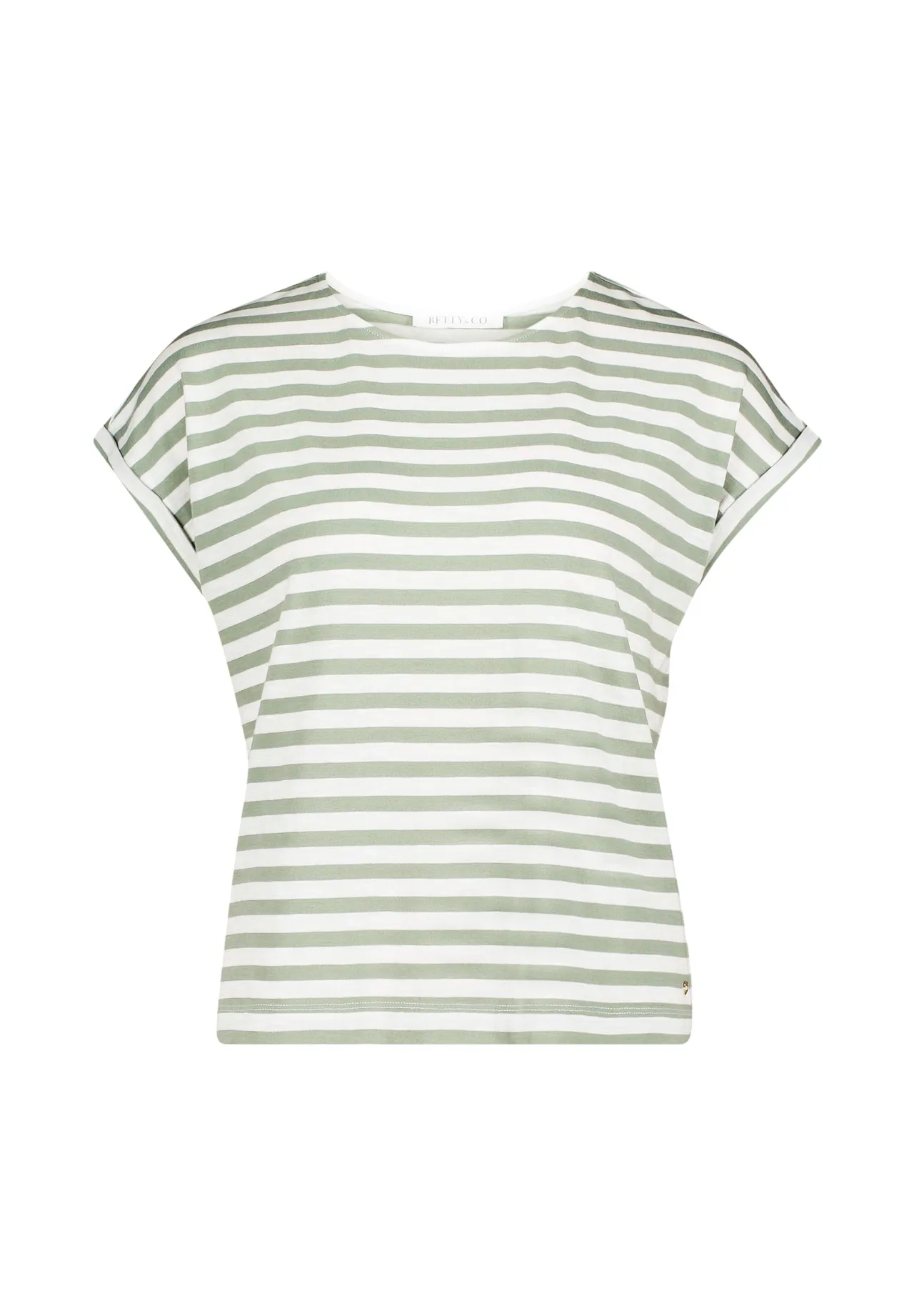 Gestreiftes Kurzarm-T-Shirt
