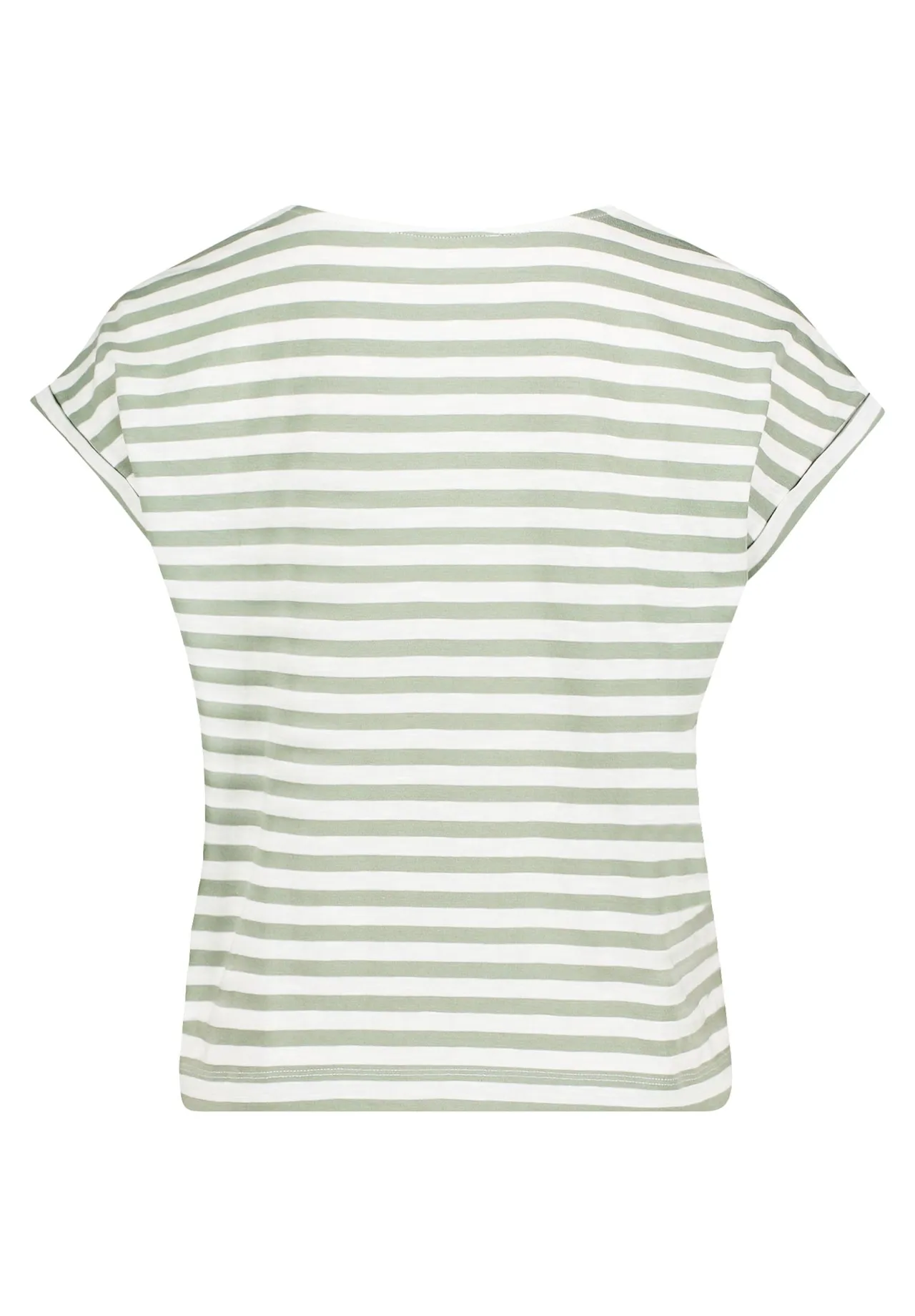 Gestreiftes Kurzarm-T-Shirt
