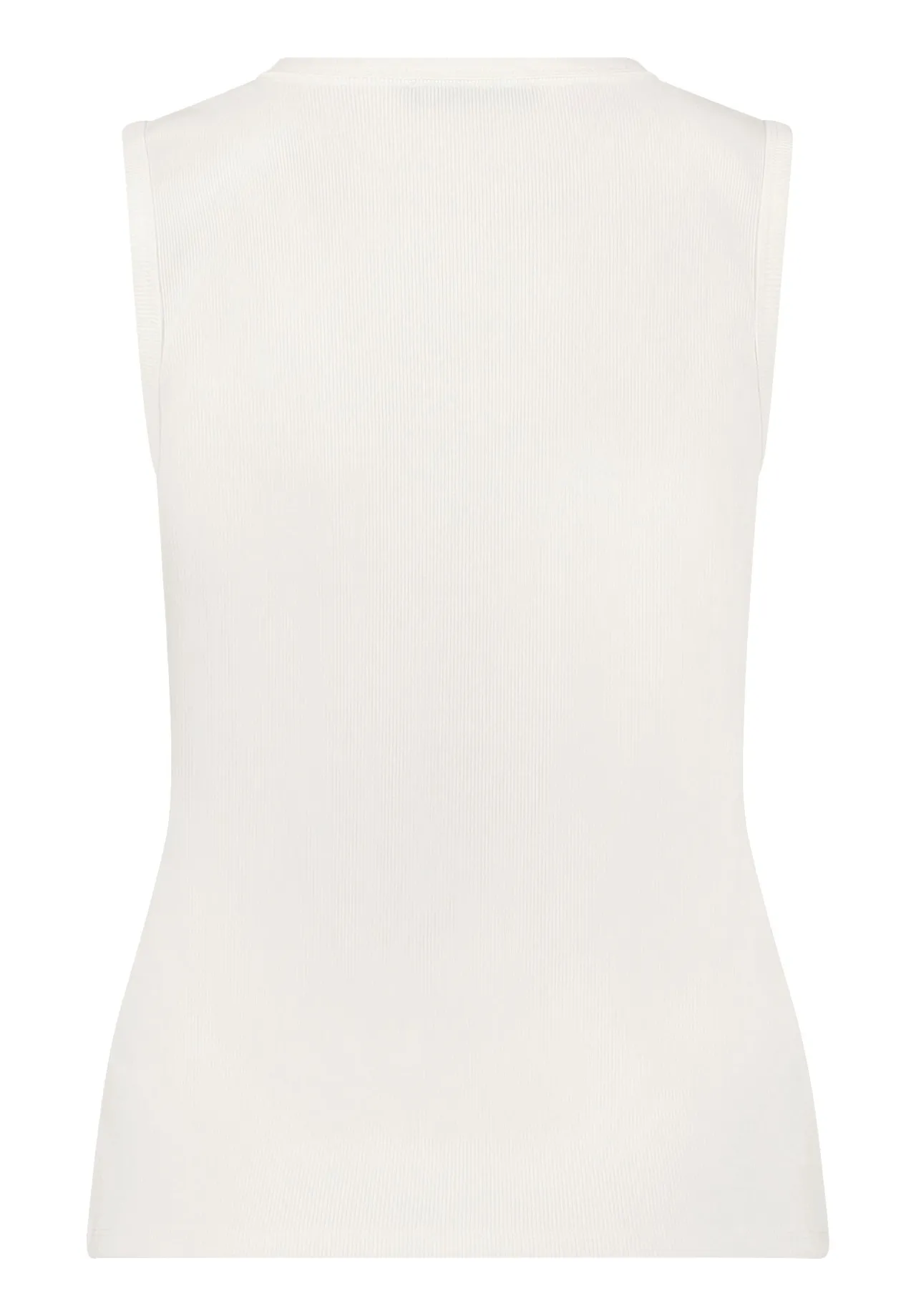 Geripptes Tanktop mit Logo