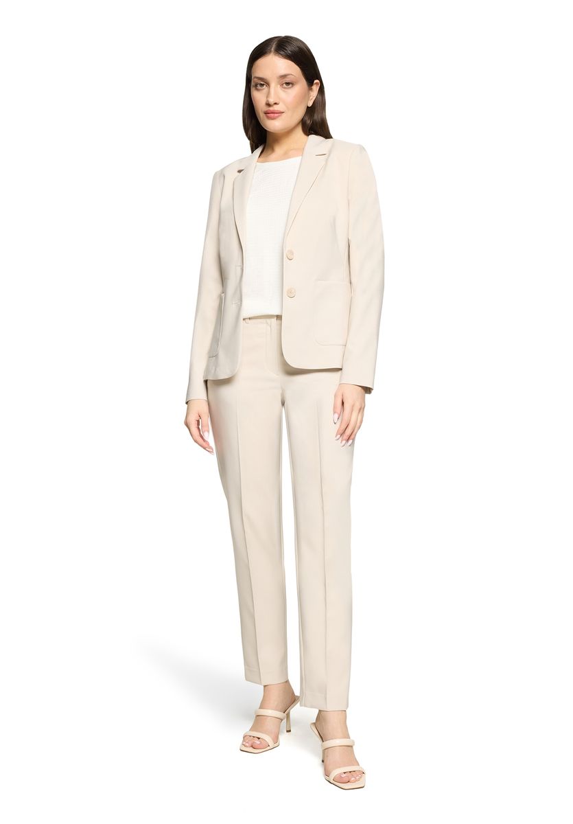 Klassischer, taillierter Einreiher-Blazer
