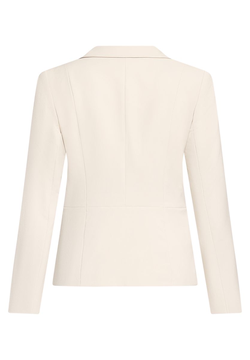 Klassischer, taillierter Einreiher-Blazer