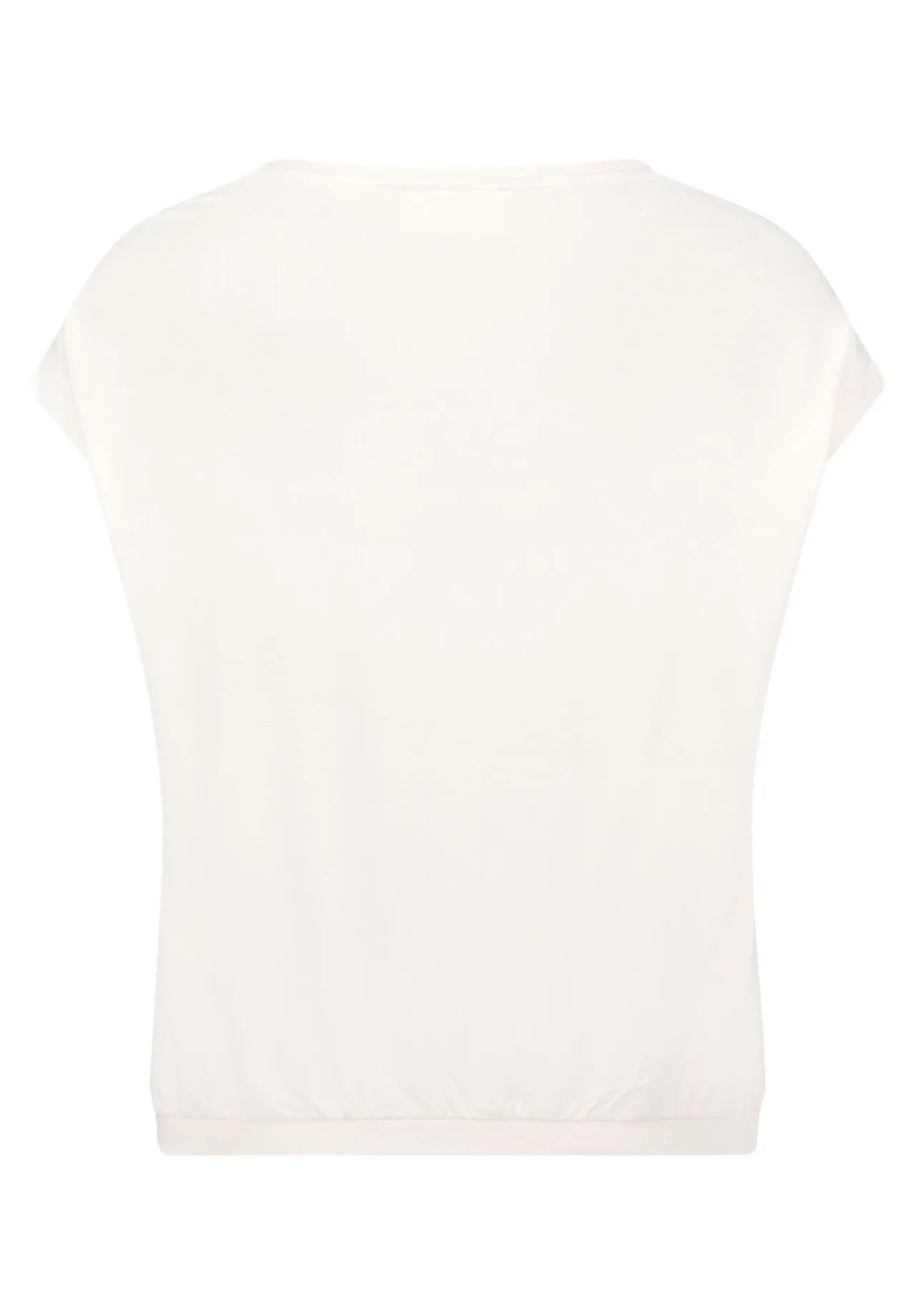Lässiges Kurzarm-Top mit Glitzerdetails