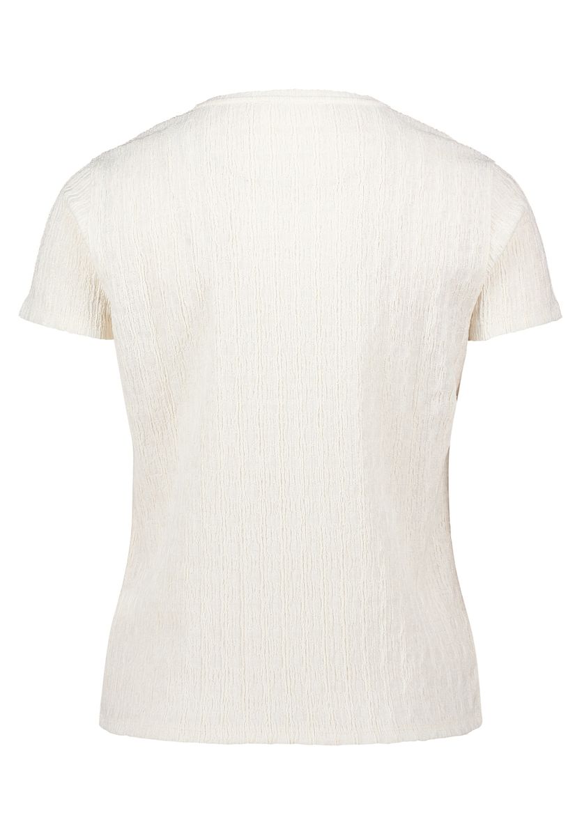 T-Shirt mit Struktur-Optik