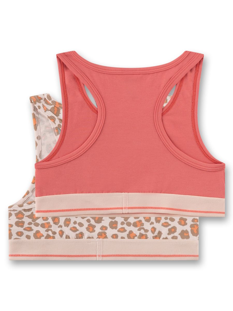 Crop Top Set mit Leopardenmuster für Kinder