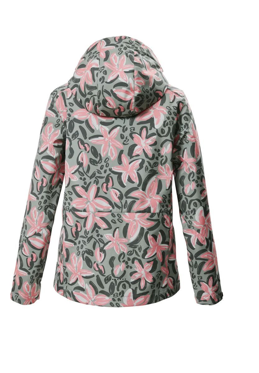 Übergangsjacke mit Blumenmuster für Kinder