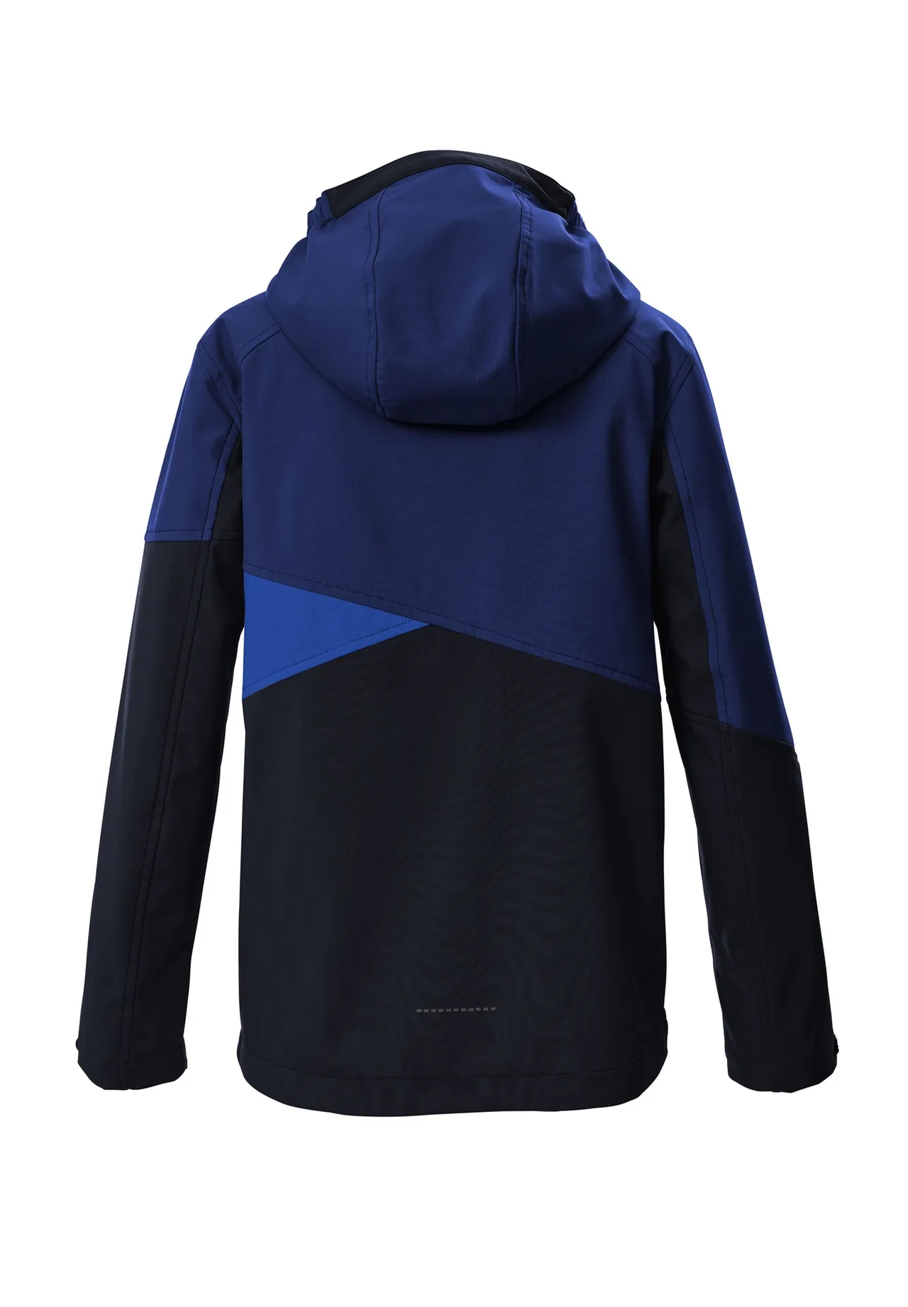 Colorblock Softshelljacke mit Kapuze