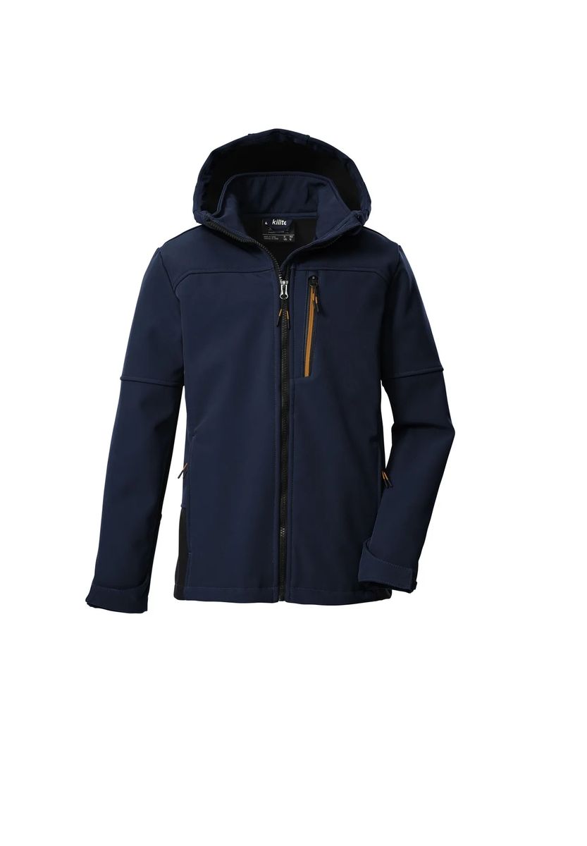 Kinder Softshell Jacke mit Kapuze