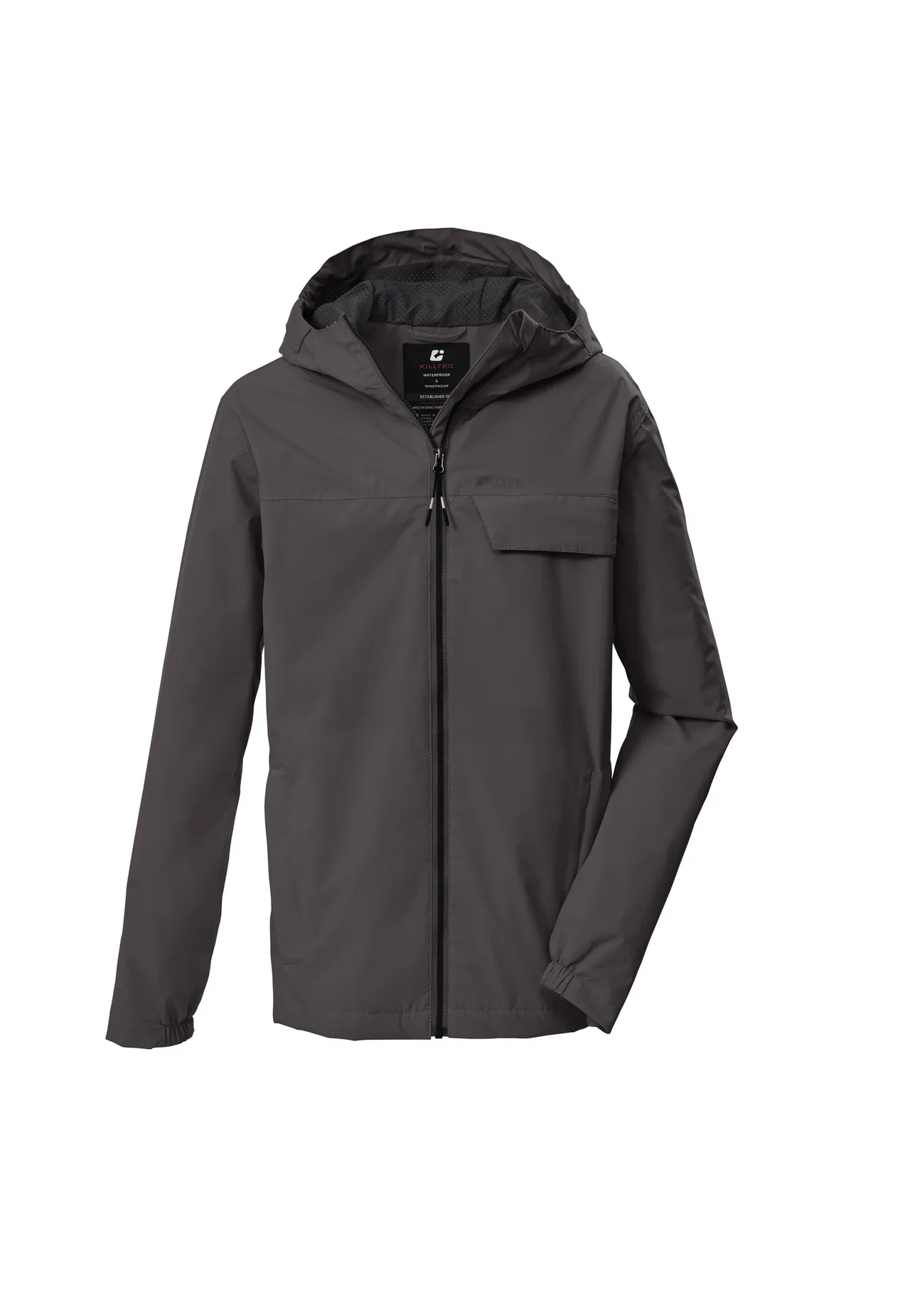 Leichte Regenjacke mit Kapuze für Kinder
