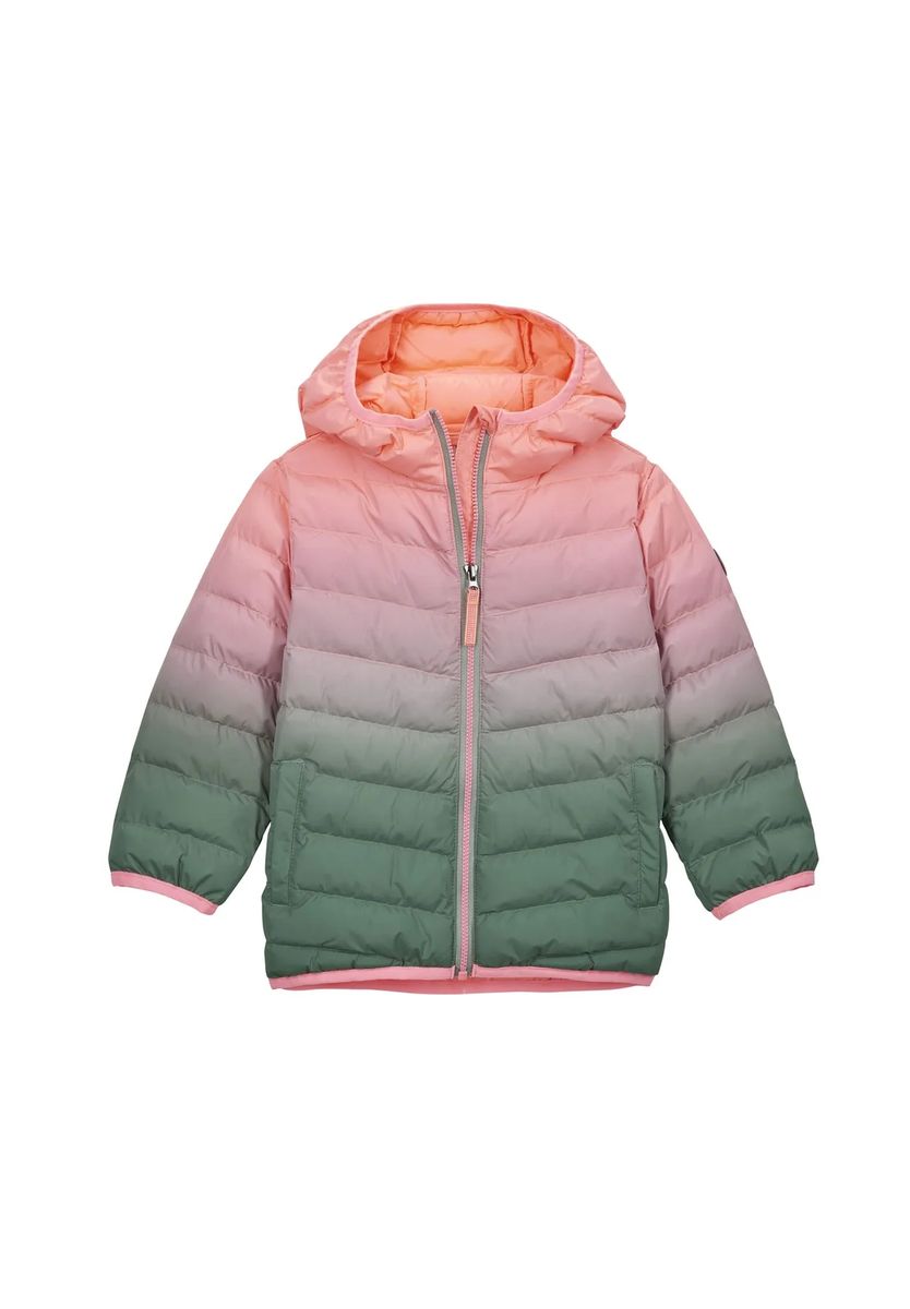 Kinder Ombre Steppjacke mit Kapuze