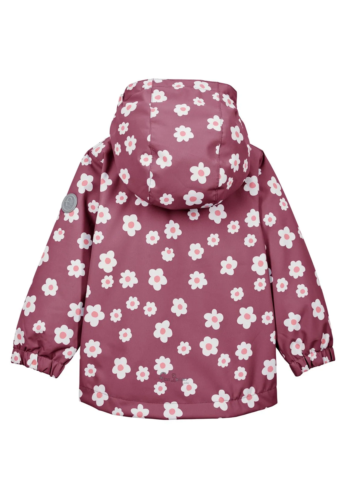 Kinder Regenjacke mit Blumenmuster