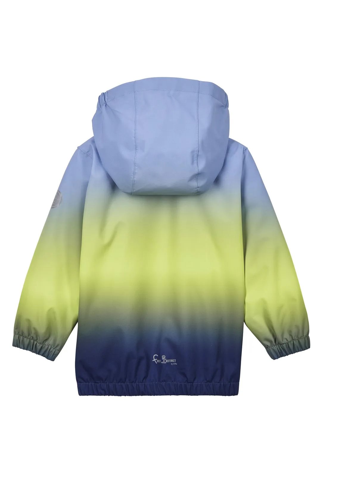 Leichte Regenjacke mit Farbverlauf für Kinder