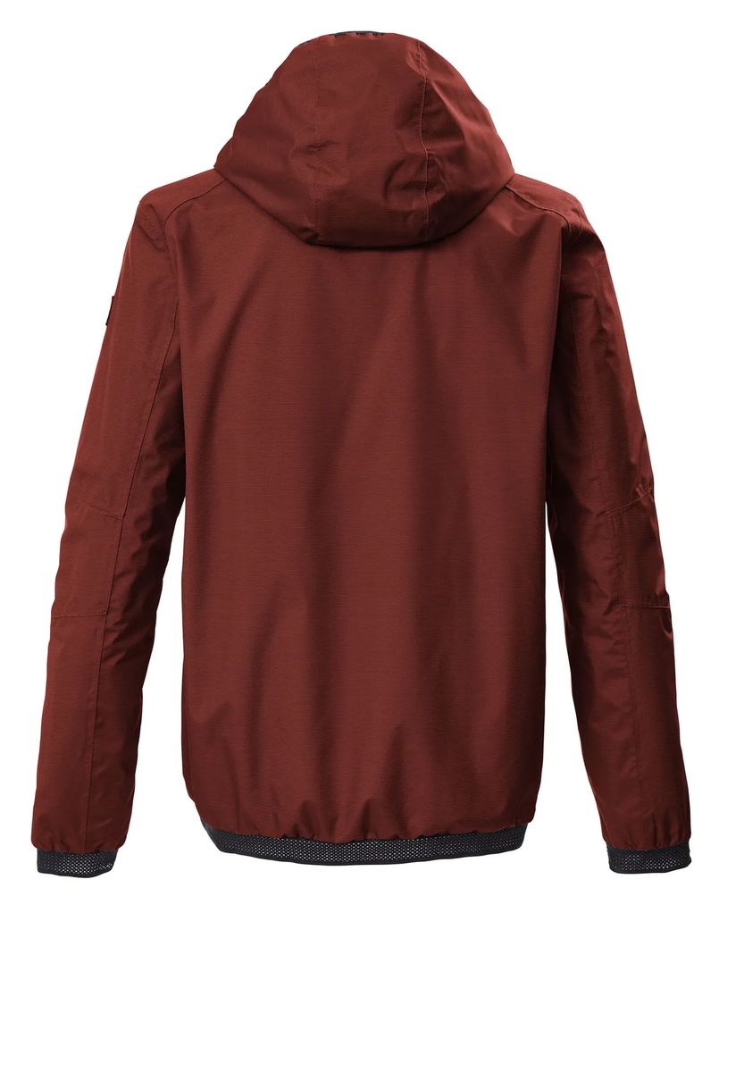 killtec® Übergangsjacke Kos 26, Stehkragen, für Herren, rot, S