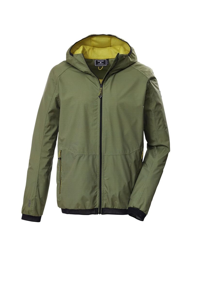 killtec® Übergangsjacke Kos 26, Stehkragen, für Herren, grün, S