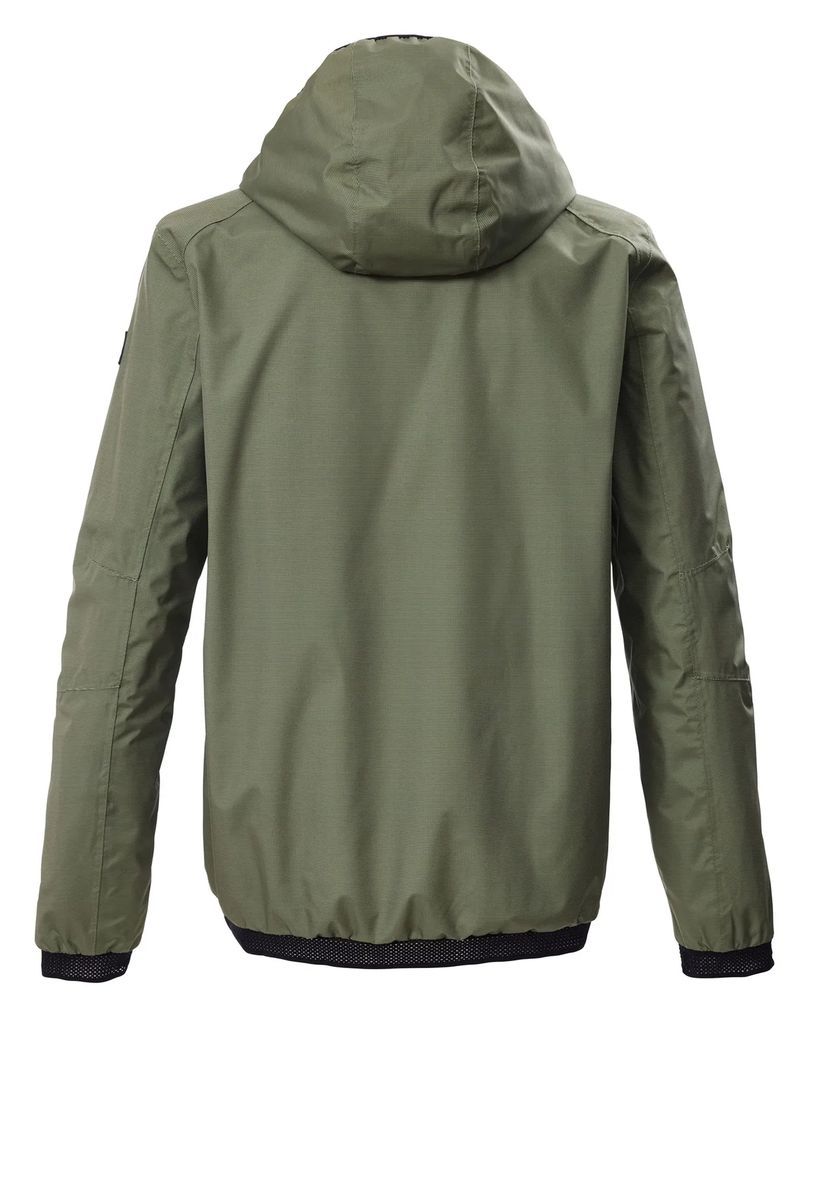 killtec® Übergangsjacke Kos 26, Stehkragen, für Herren, grün, S