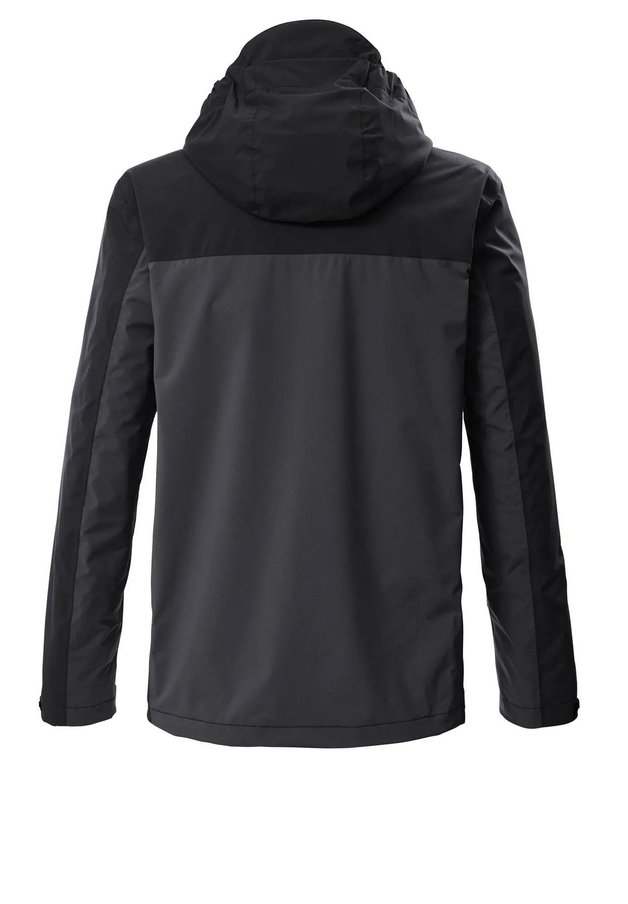 killtec® Funktionsjacke, windabweisend, für Herren, grau|schwarz, S