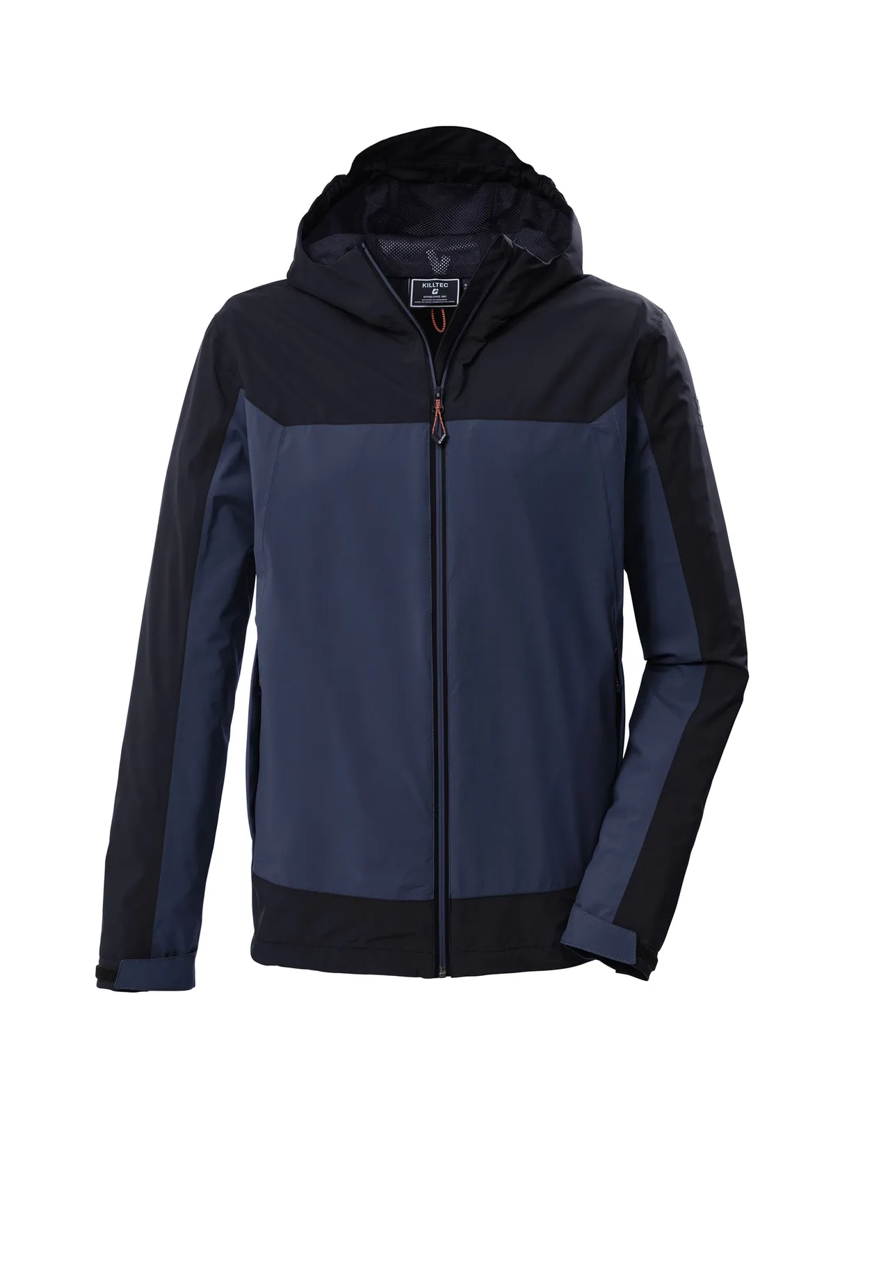 killtec® Funktionsjacke, windabweisend, für Herren, blau|schwarz, S