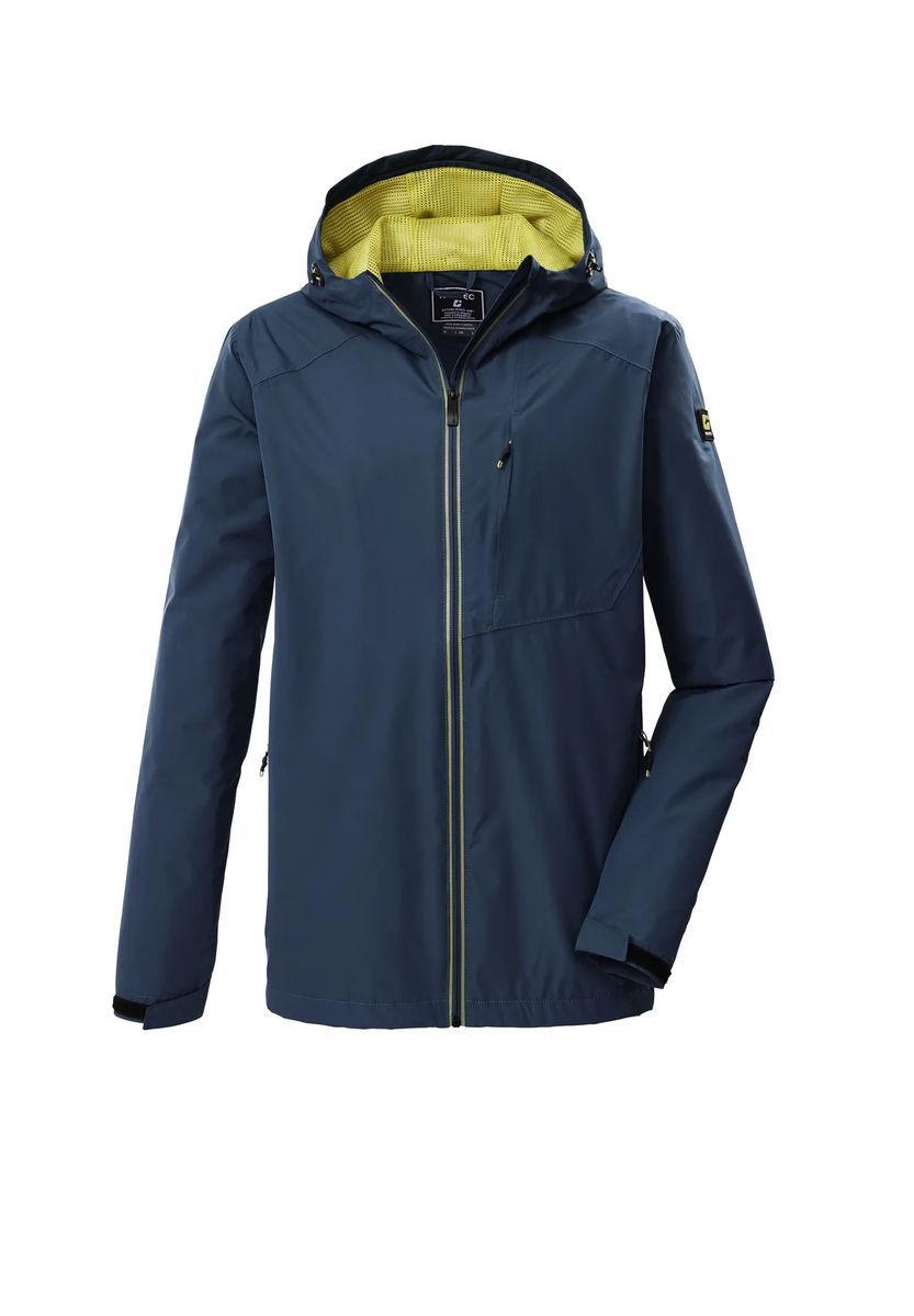 killtec® Funktionsjacke, Kapuze, für Herren, blau, S