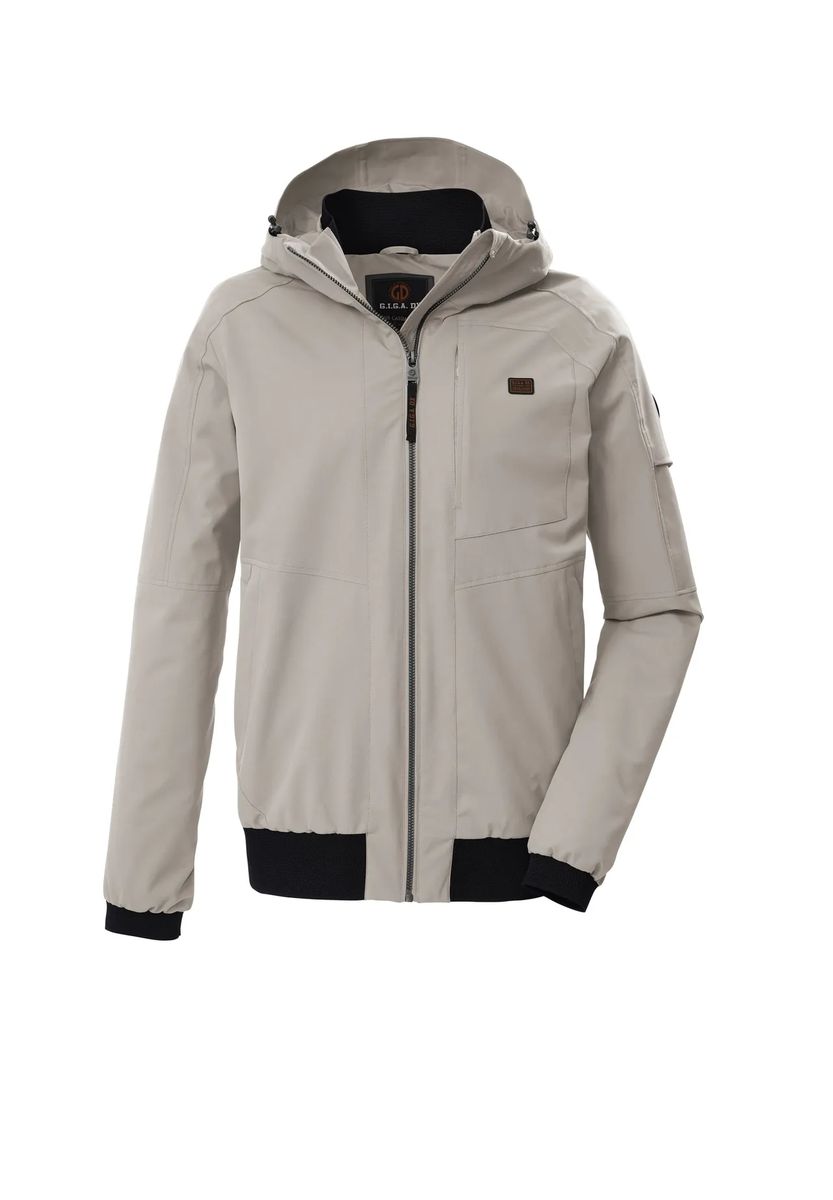 killtec® Übergangsjacke, Stehkragen, für Herren, braun, S