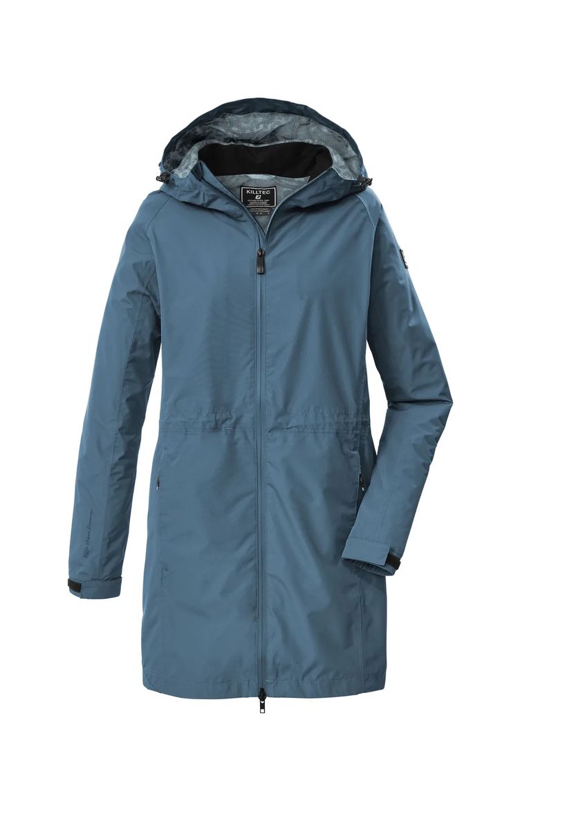 killtec® Winterjacke, Kapuze, für Damen, blau, 38