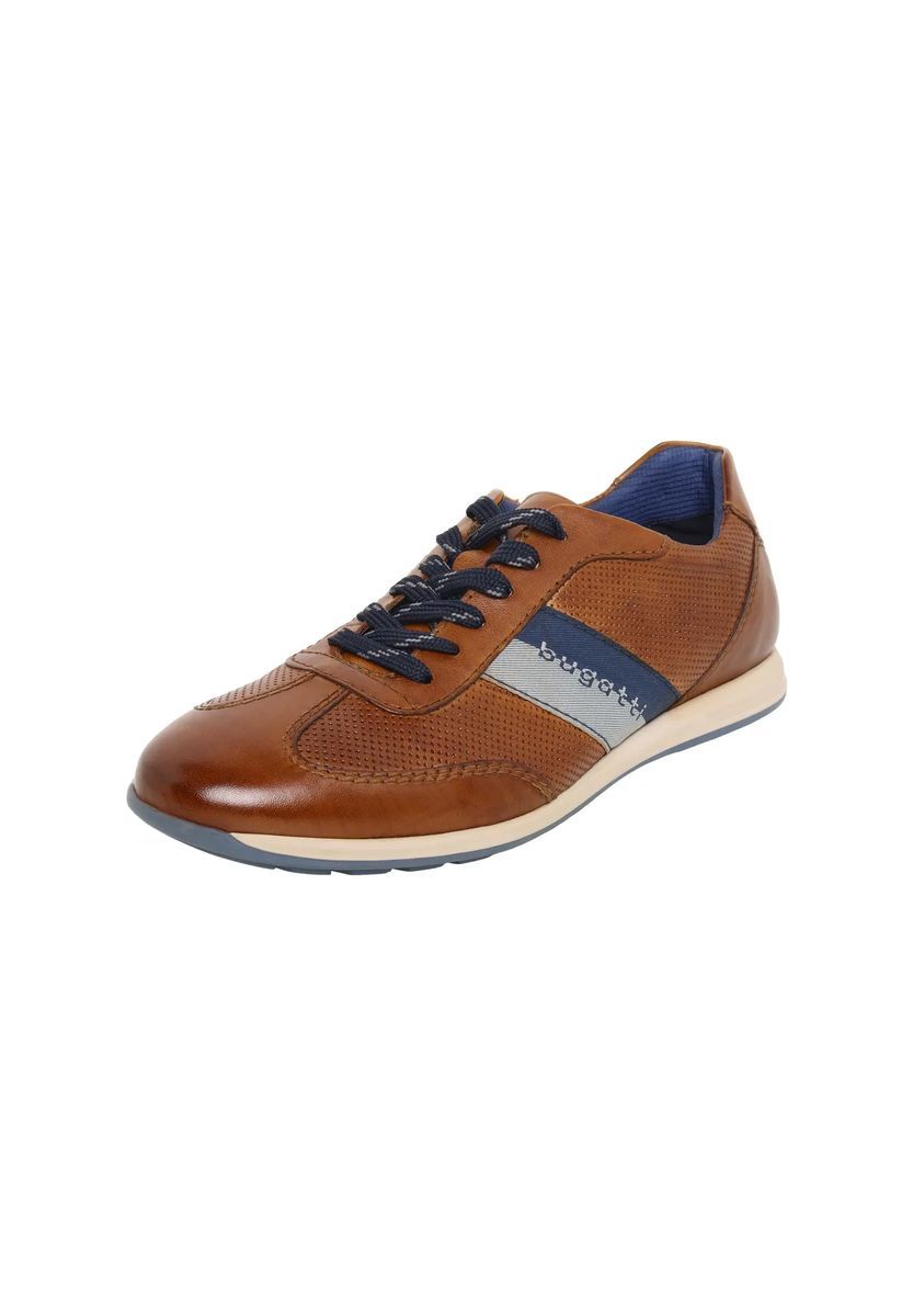Leder-Schnür-Freizeitsneaker