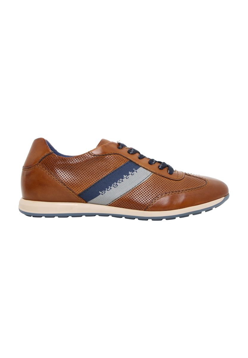 Leder-Schnür-Freizeitsneaker