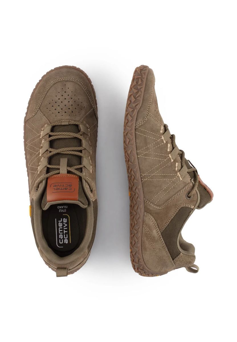 camel active Sneaker, Zuglasche, für Herren, grün, 41