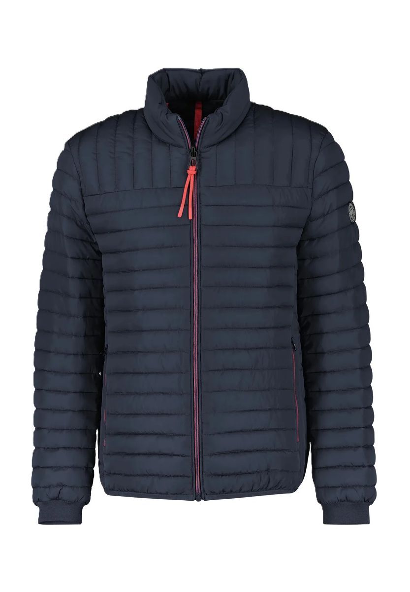 LERROS Steppjacke, Stehkragen, Reißverschlusstaschen, für Herren, blau, M