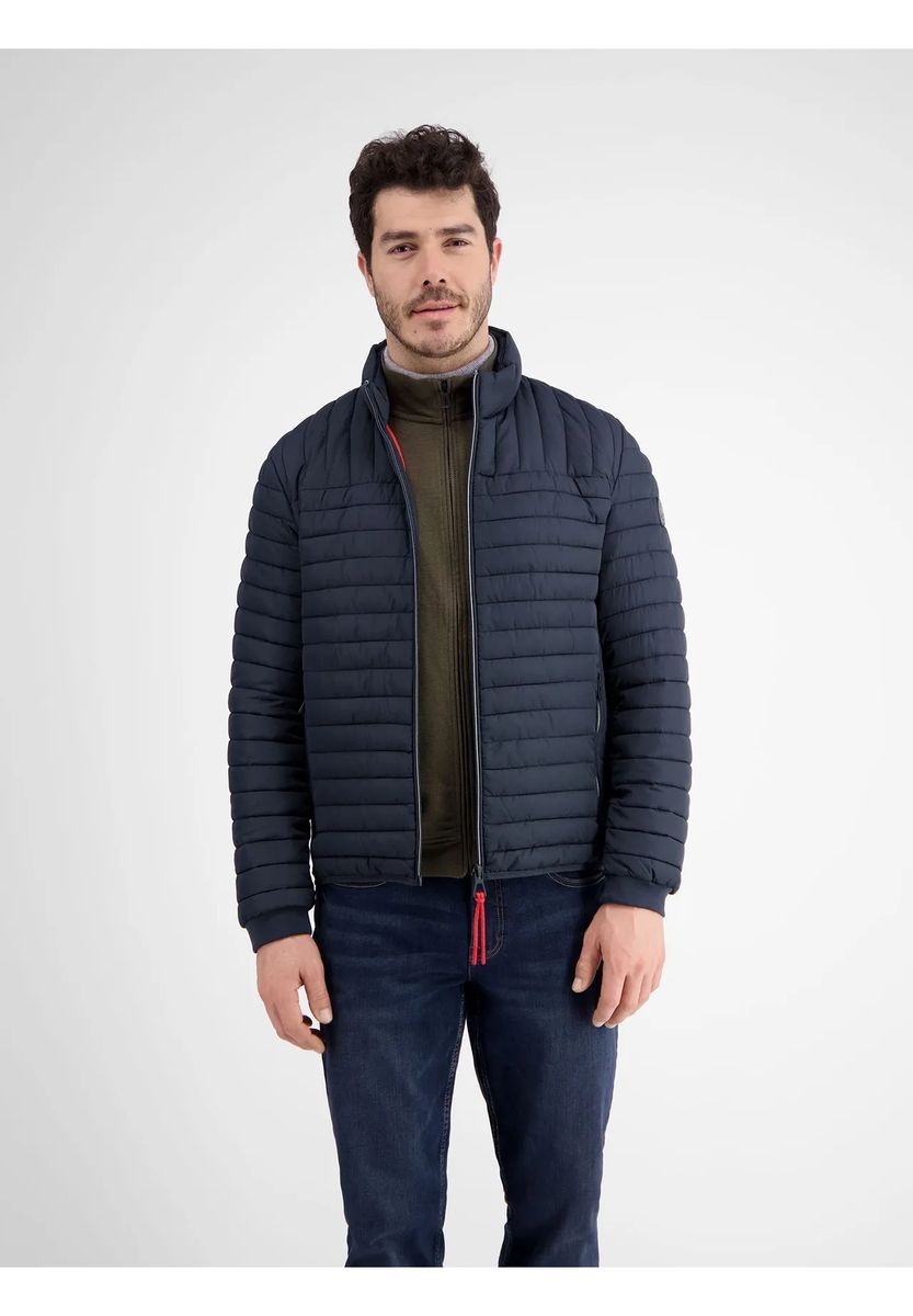LERROS Steppjacke, Stehkragen, Reißverschlusstaschen, für Herren, blau, M
