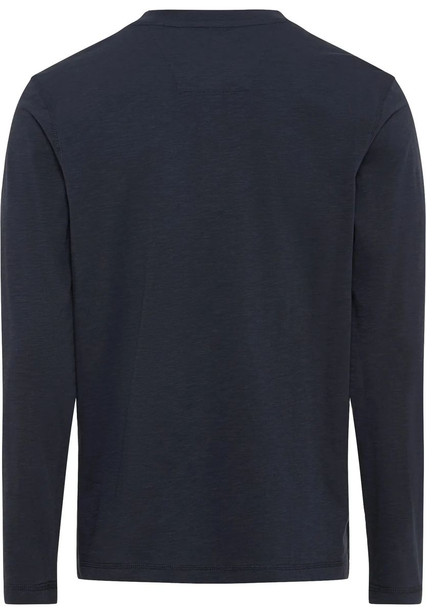 Herren Henley Shirt mit langen Ärmeln