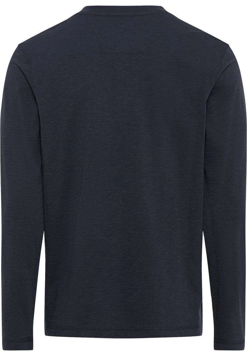 Herren Henley Shirt mit langen Ärmeln