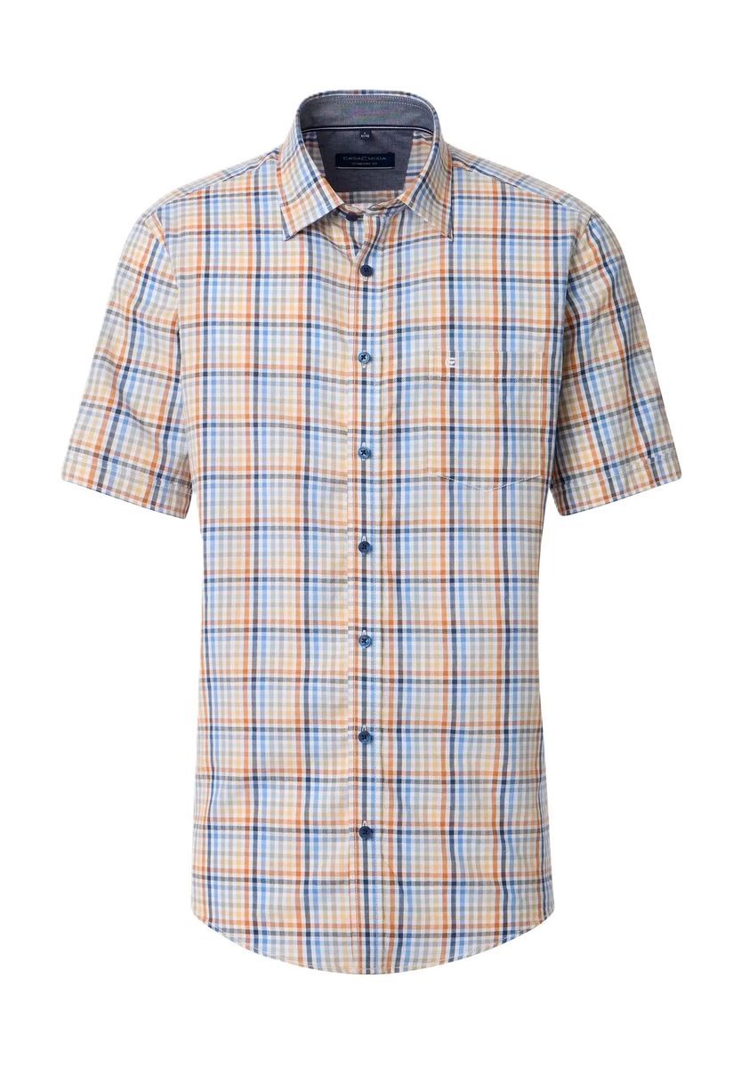 Herren Freizeithemd Comfort Fit mit Karomuster