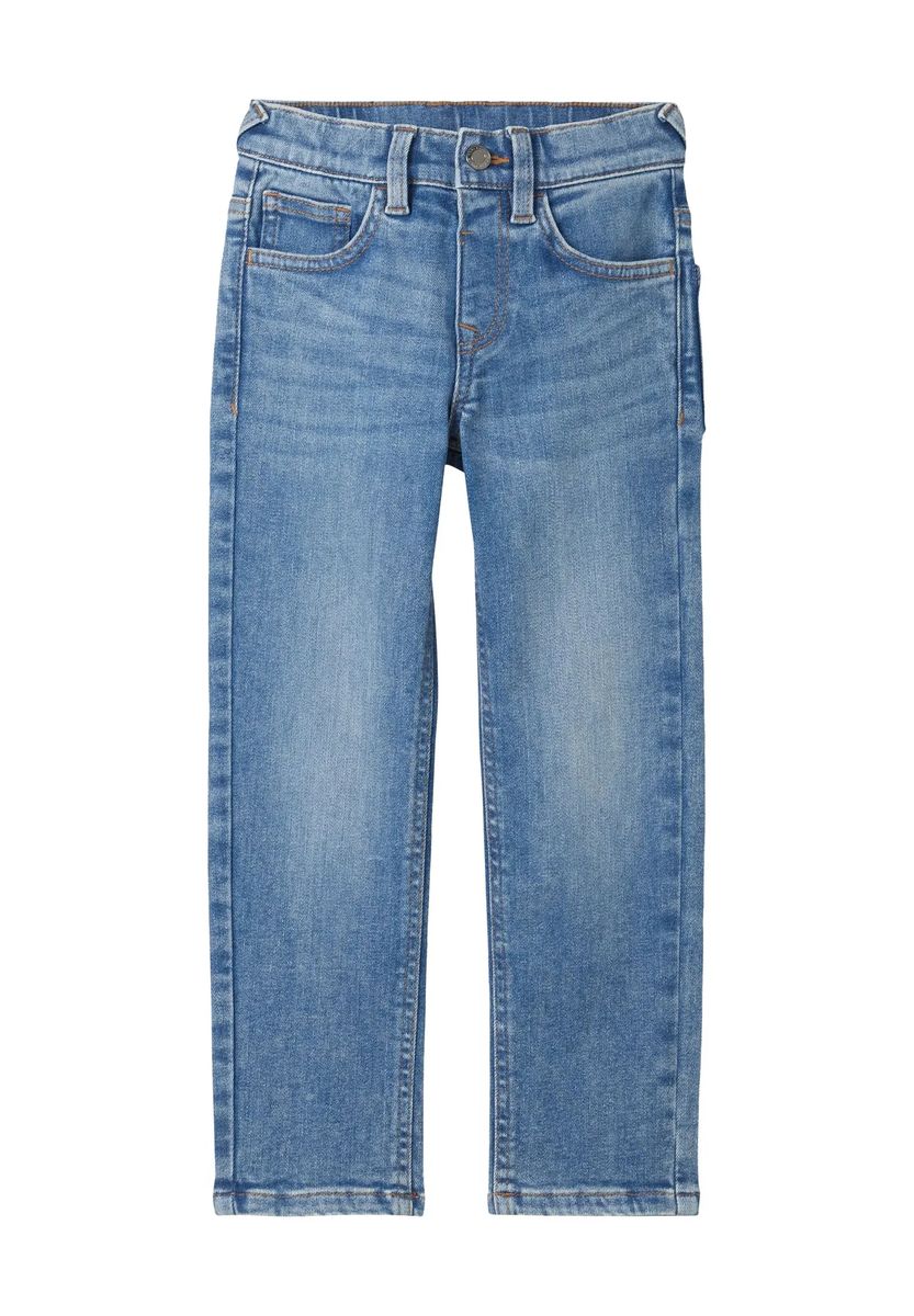 TOM TAILOR Jeanshose Tim, Baumwolle, für Kinder, blau, 122