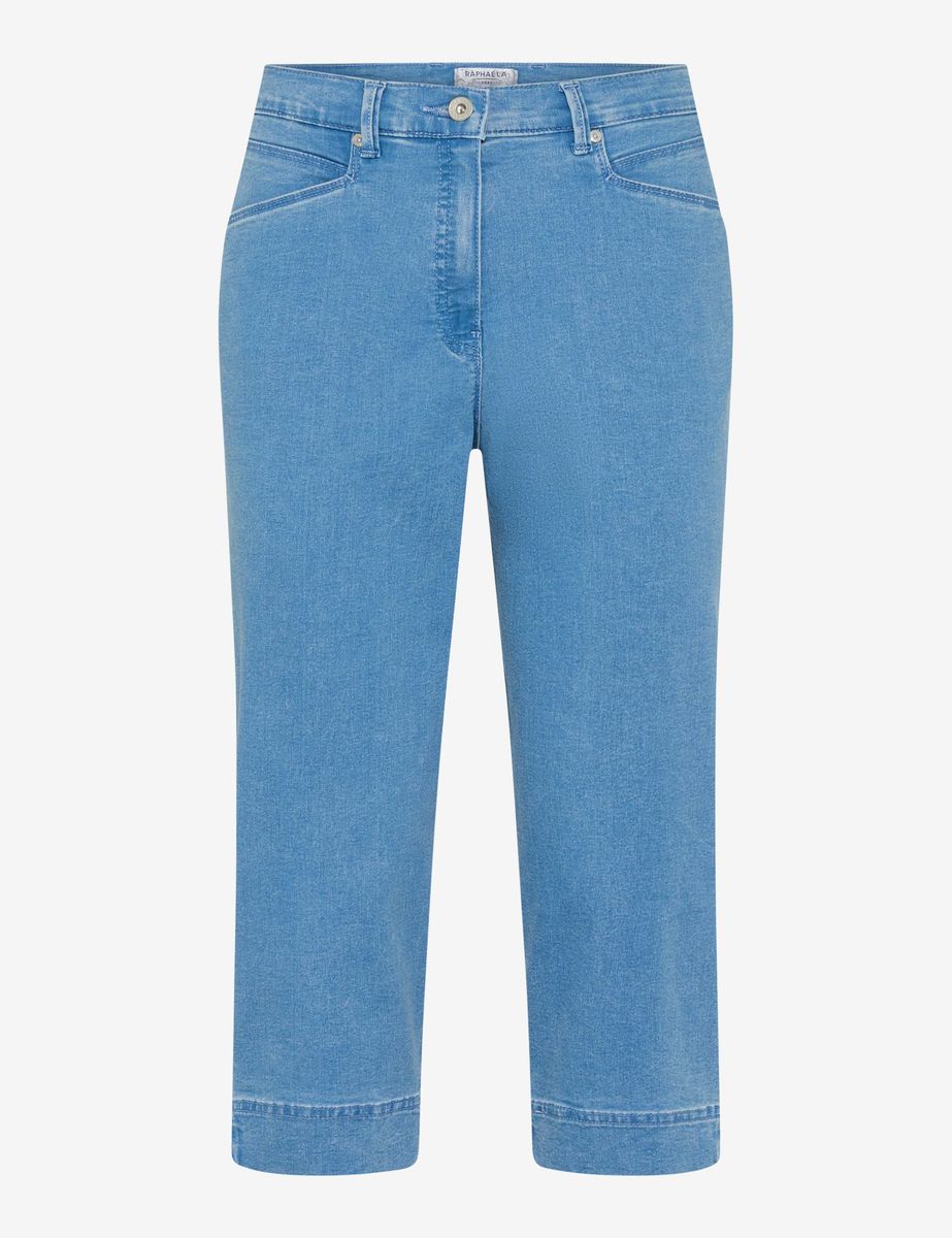 Damen Capri Jeans in Cropped Form