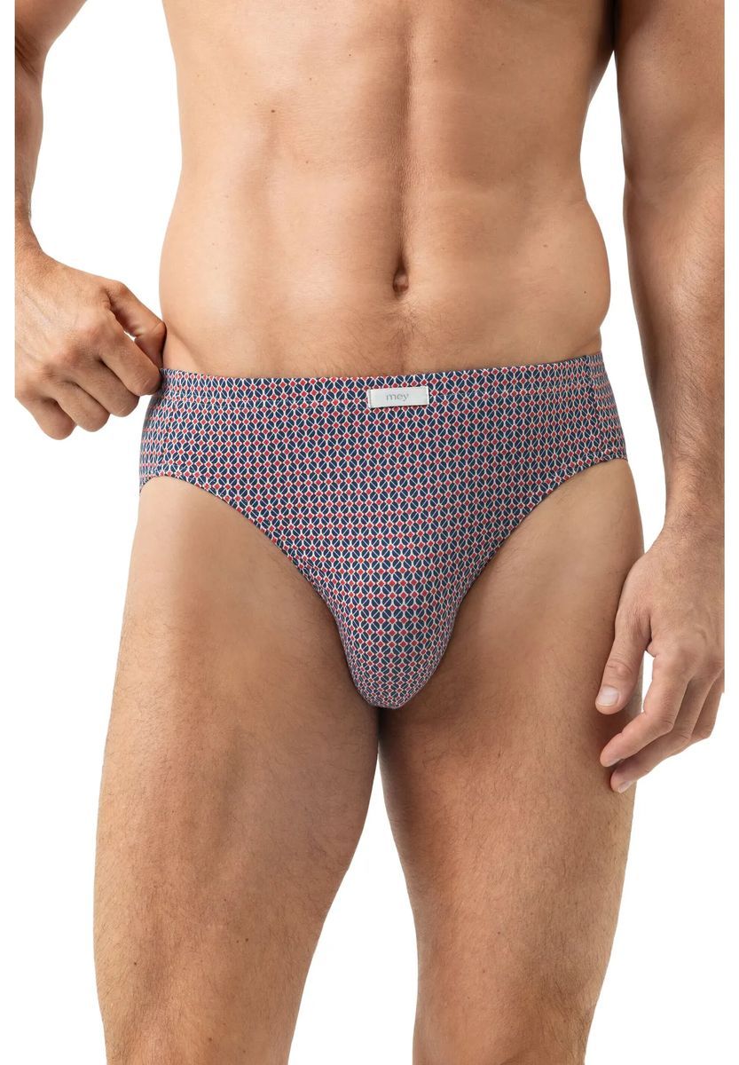 Herren-Slips mit geometrischem Muster