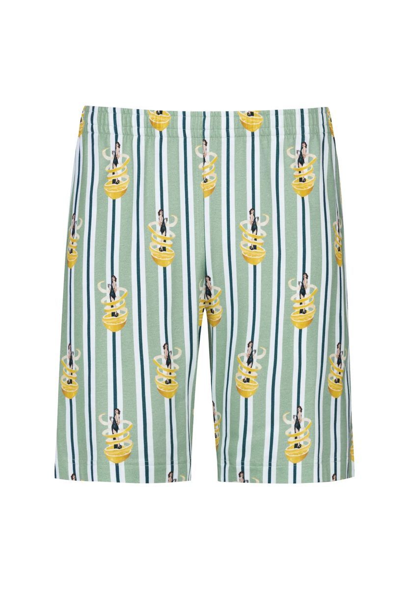 Herren Schlafshorts mit Streifenmuster