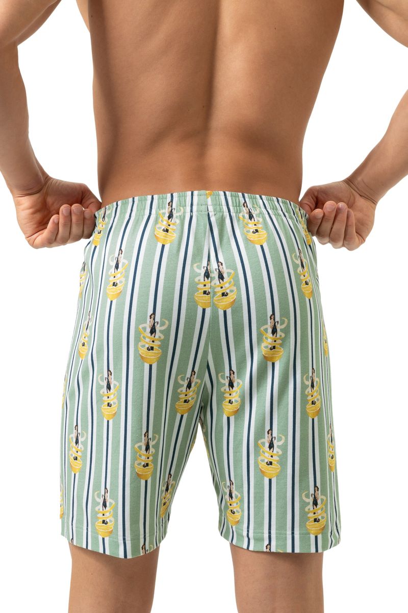 Herren Schlafshorts mit Streifenmuster