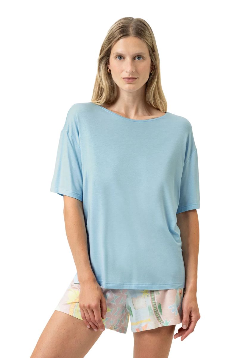 Damen Schlafshirt mit kurzen Ärmeln