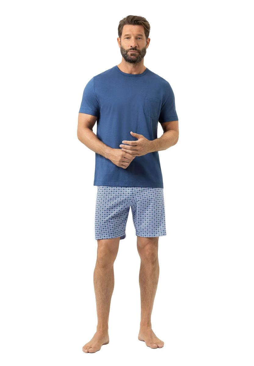 Atmungsaktives Herren-Sommerpyjama-Set