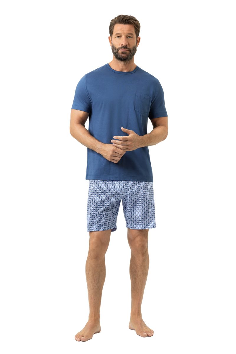 Atmungsaktives Herren-Sommerpyjama-Set
