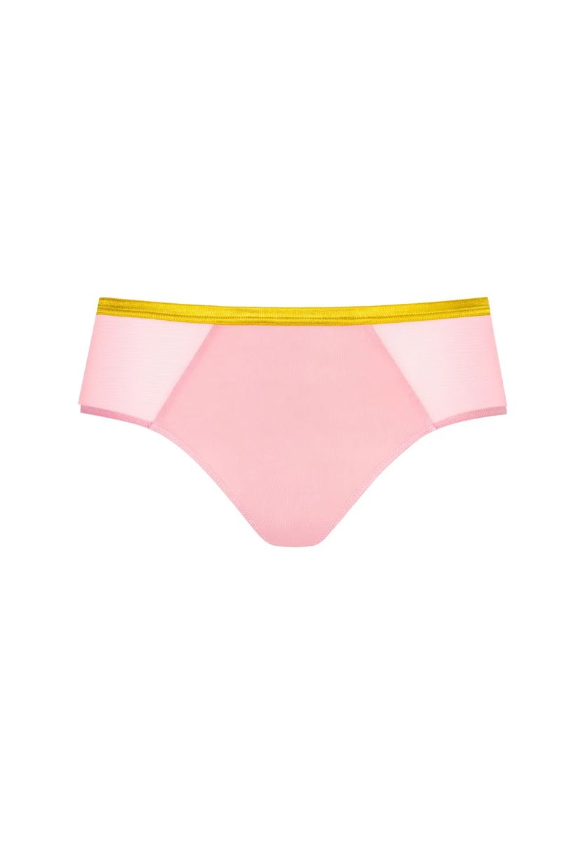 Hipster-Slip mit transparenten Einsätzen