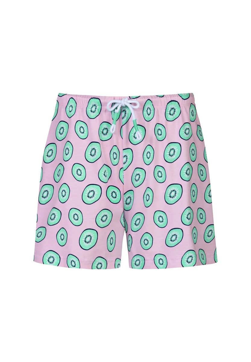 Loungeshorts mit Kiwi-Print