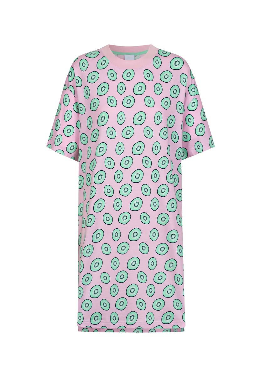 Lustiges Schlafshirt mit Früchteprint