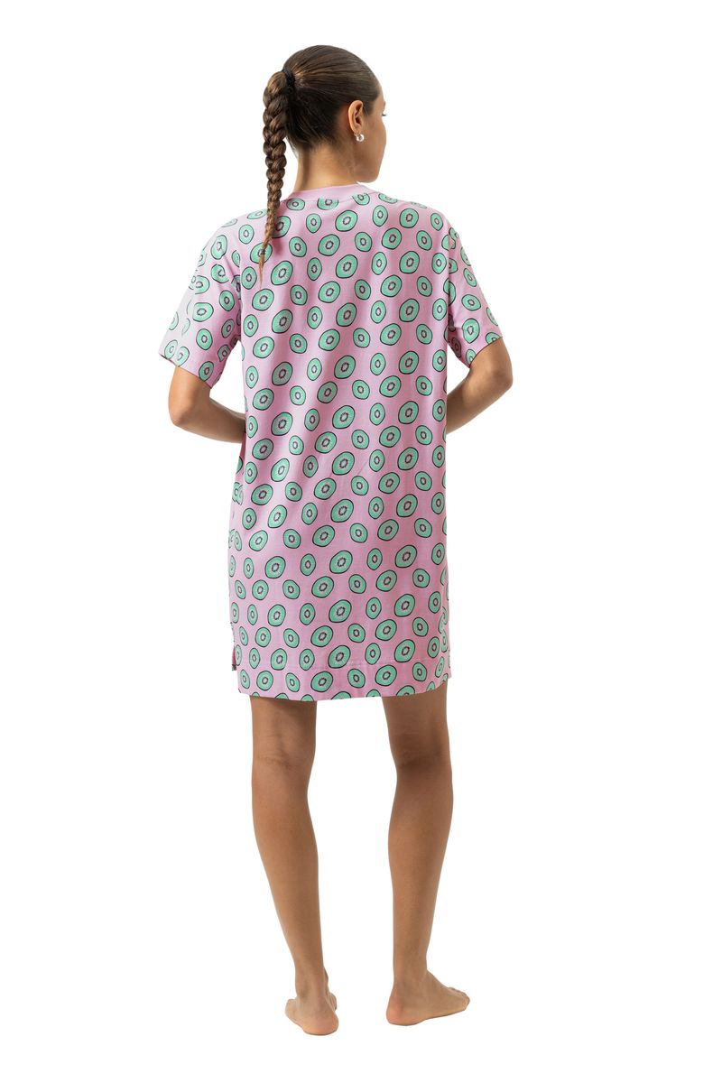 Lustiges Schlafshirt mit Früchteprint