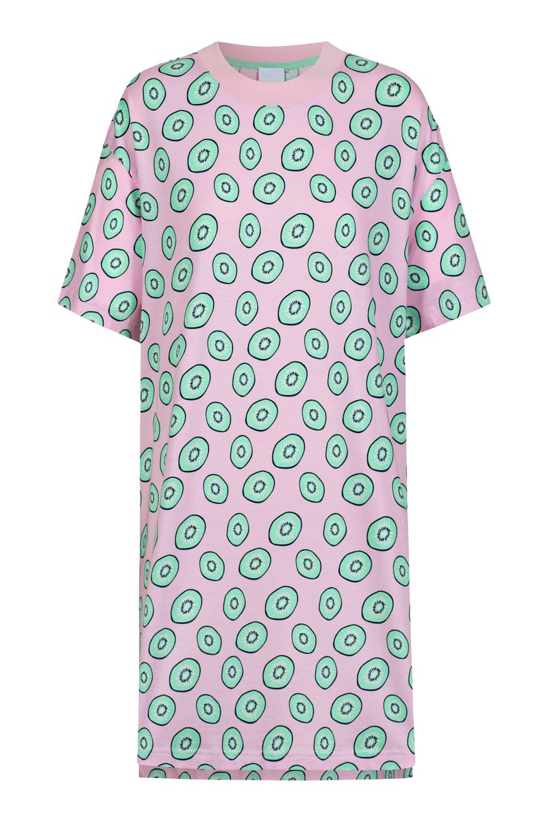 Lustiges Schlafshirt mit Früchteprint
