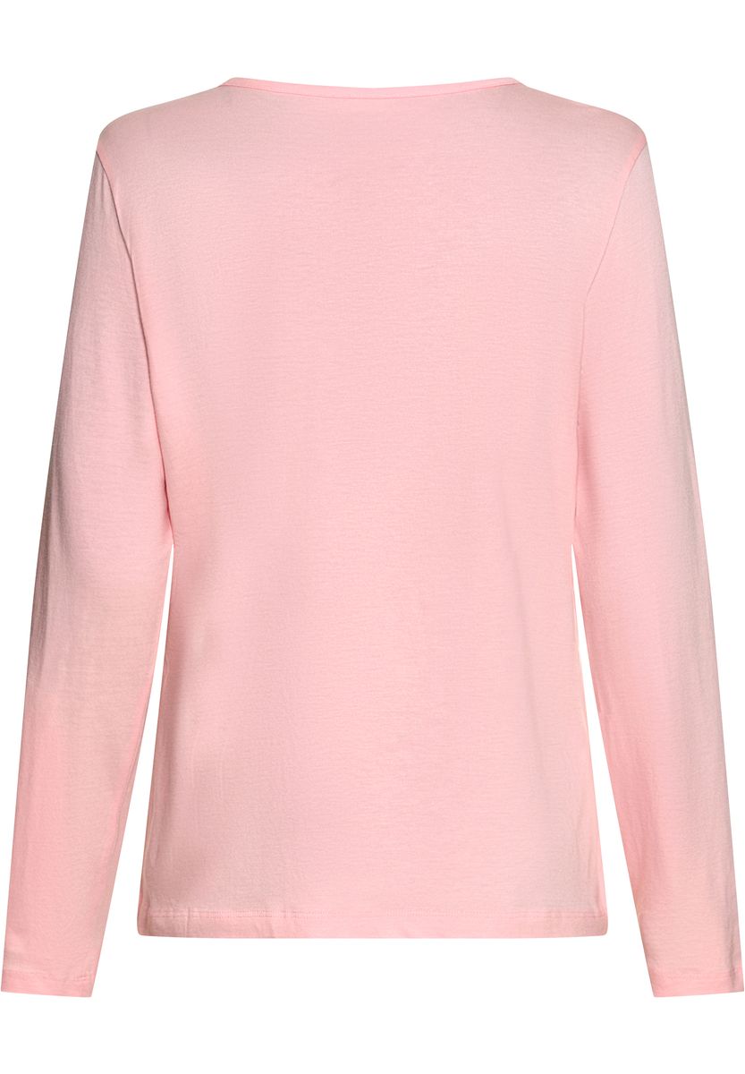 Langarm Henley Top Loungewear